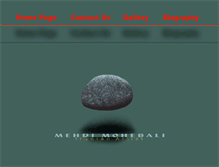 Tablet Screenshot of mehdimohebali.com